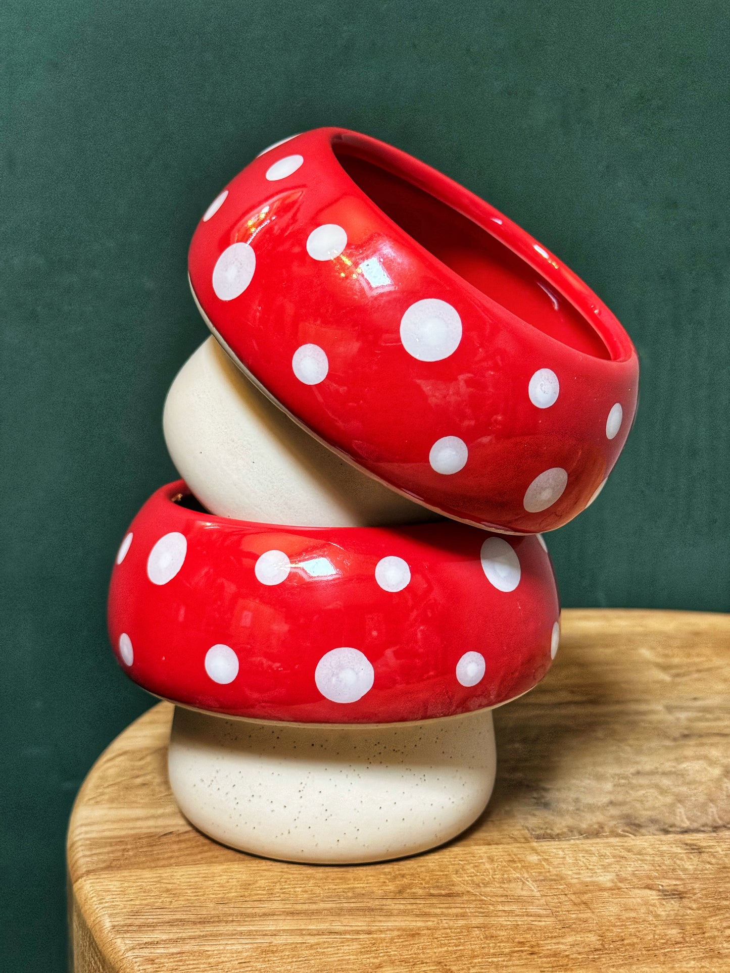 Toadstool planter